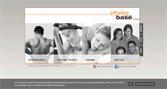 Desktop Screenshot of physiobase.ch